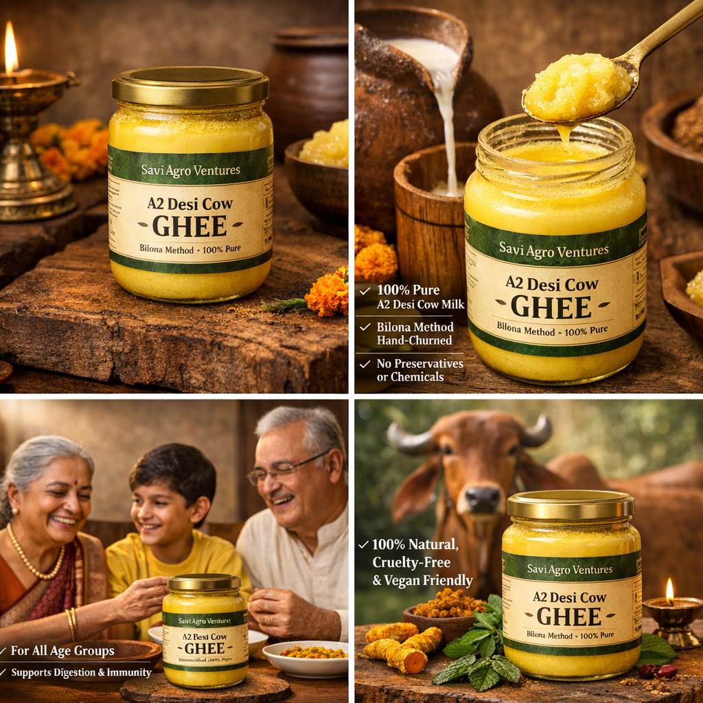 A2 pure cow ghee.